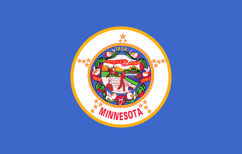 Minnesota, MN flag