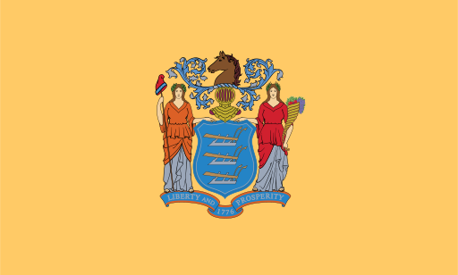 New Jersey, NJ flag