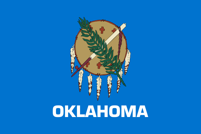 Oklahoma, OK flag