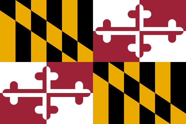 Maryland, MD flag