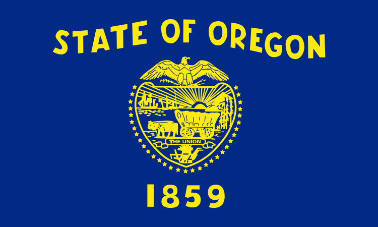 Oregon, OR flag