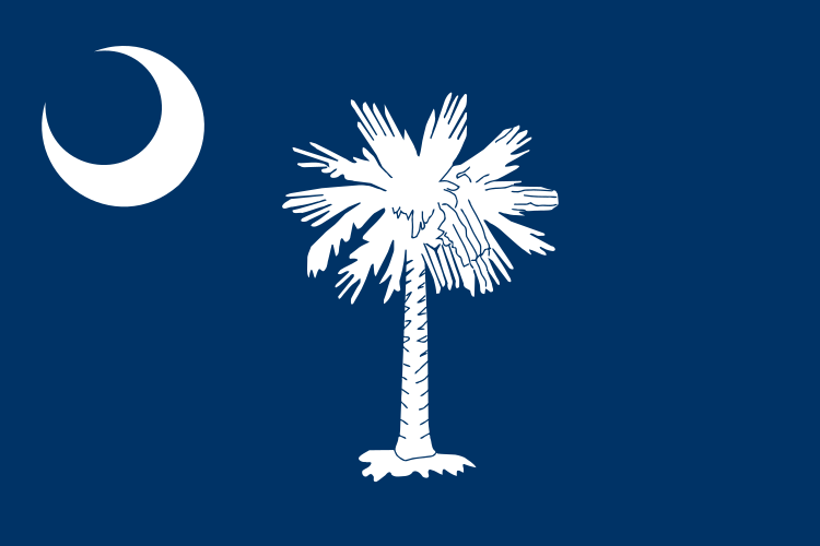 South Carolina, SC flag