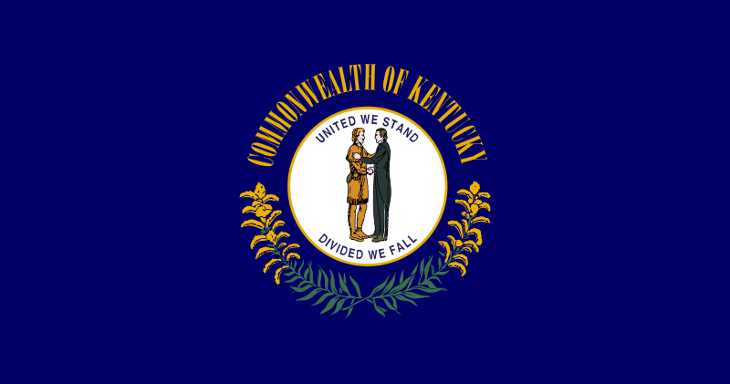 Kentucky, KY flag