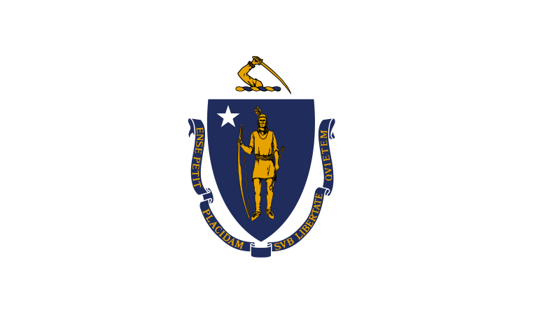 Massachusetts, MA flag