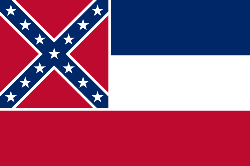 Mississippi, MS flag