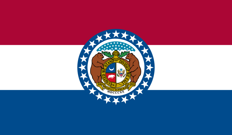 Missouri, MO flag