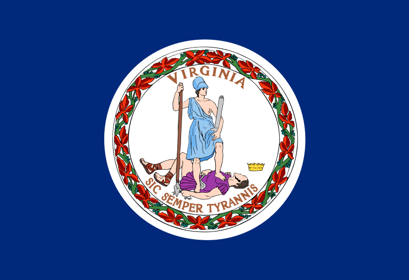 Virginia, VA flag