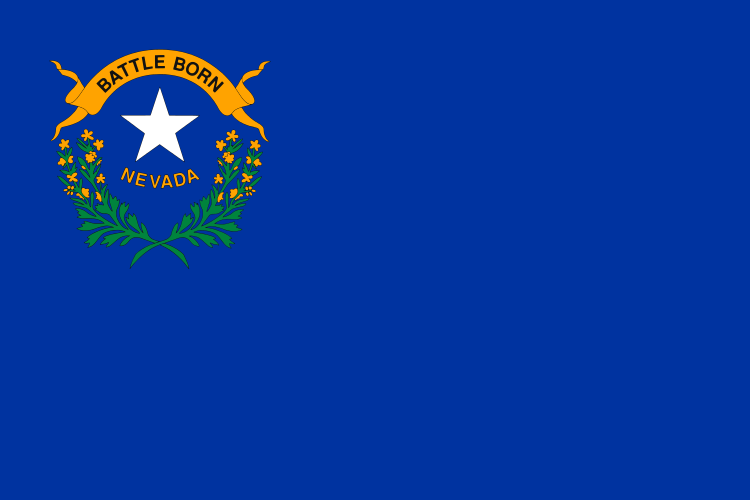 Nevada, NV flag