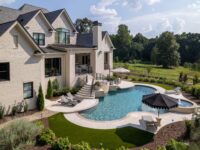 Freeform swimming pool