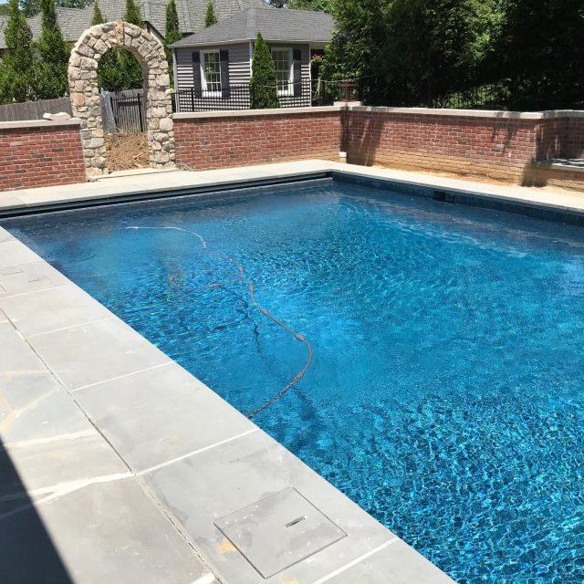 Residential geometric pool - Master Pools Guild