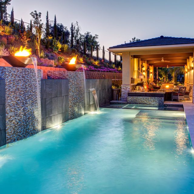 Drummond & sons Pools - fire features