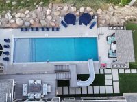 Footage of pool from above - Pool Tech